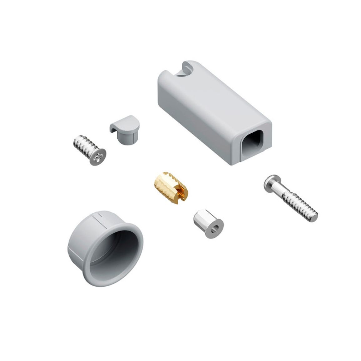 Механический фиксатор серый для Push to move WingLineL (9264191) Hettich Механический фиксатор серый для Push to move WingLineL (9264191) Hettich