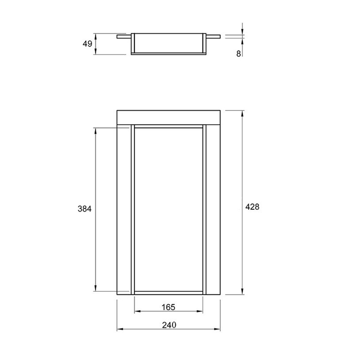 Организация для столовых приборов 300 W=240 L=428 (LKB.240.428) Тик Организация для столовых приборов 300 W=240 L=428 (LKB.240.428) Тик