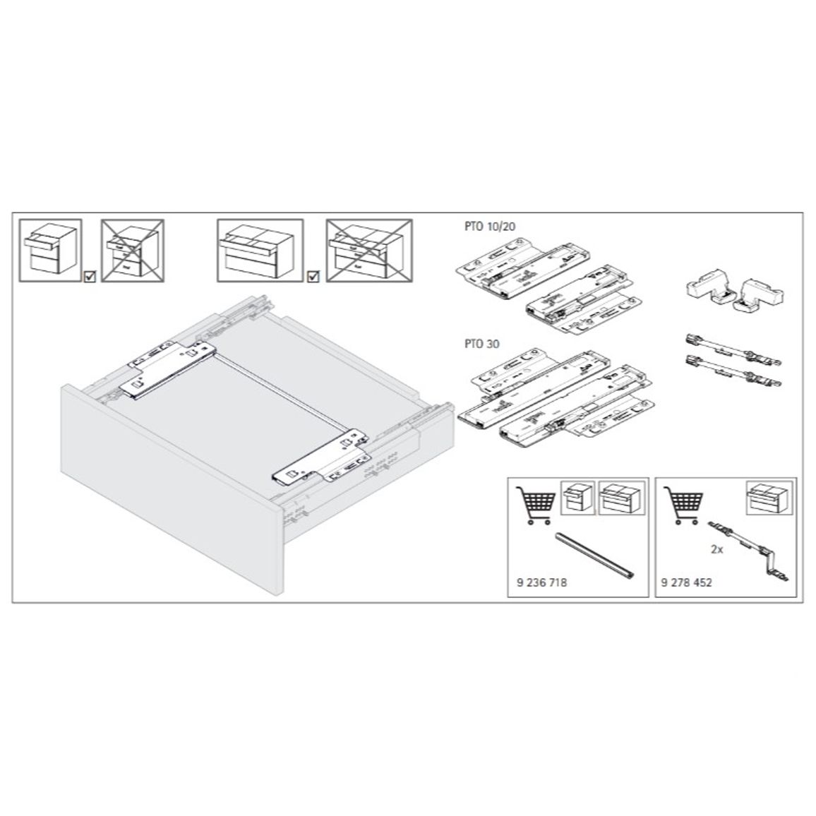 Механизм Push to open Silent для Quadro 4D мощный (9246316) Hettich Механизм Push to open Silent для Quadro 4D мощный (9246316) Hettich