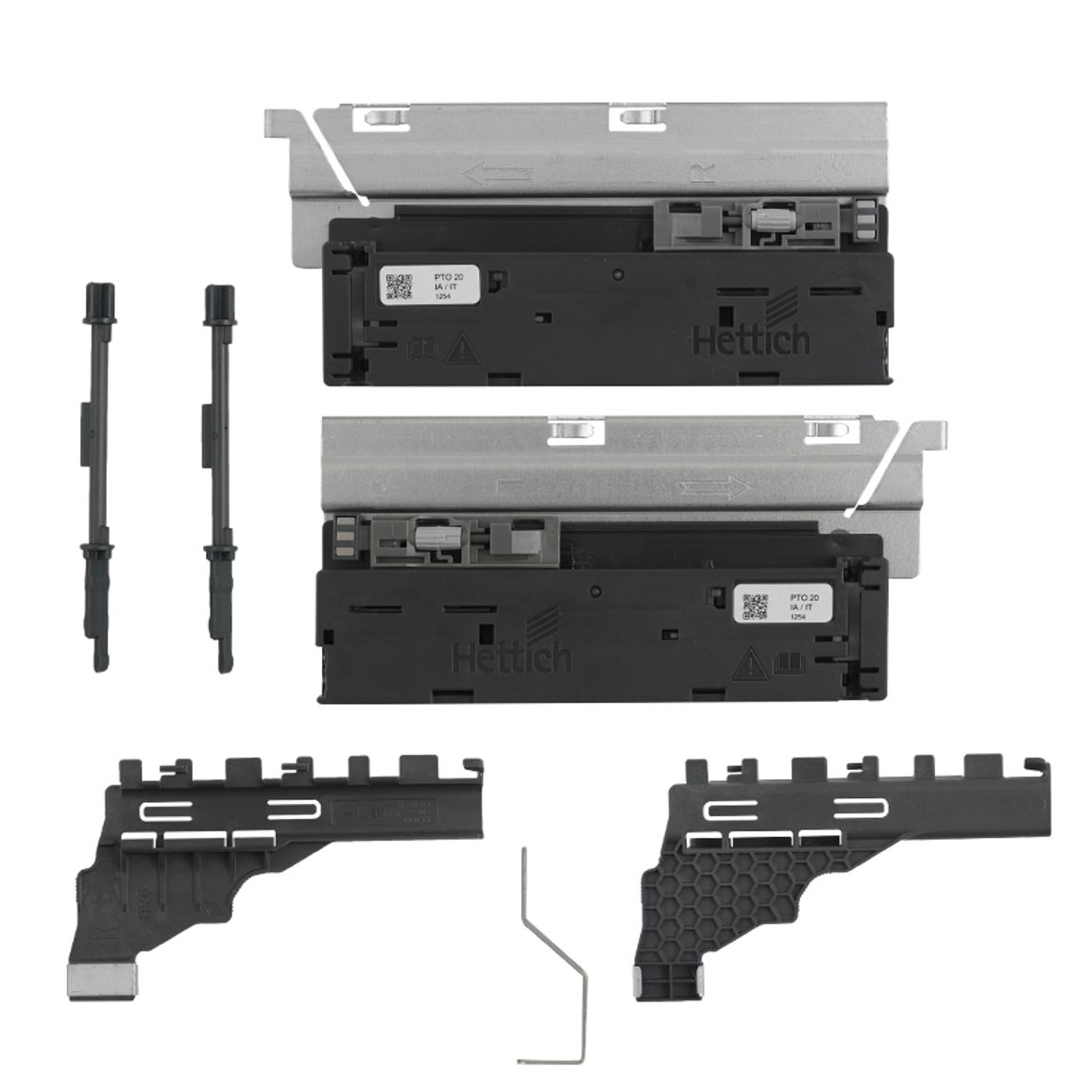 Механизм Push to open SilentSystem средний, Atira (9240162) Hettich