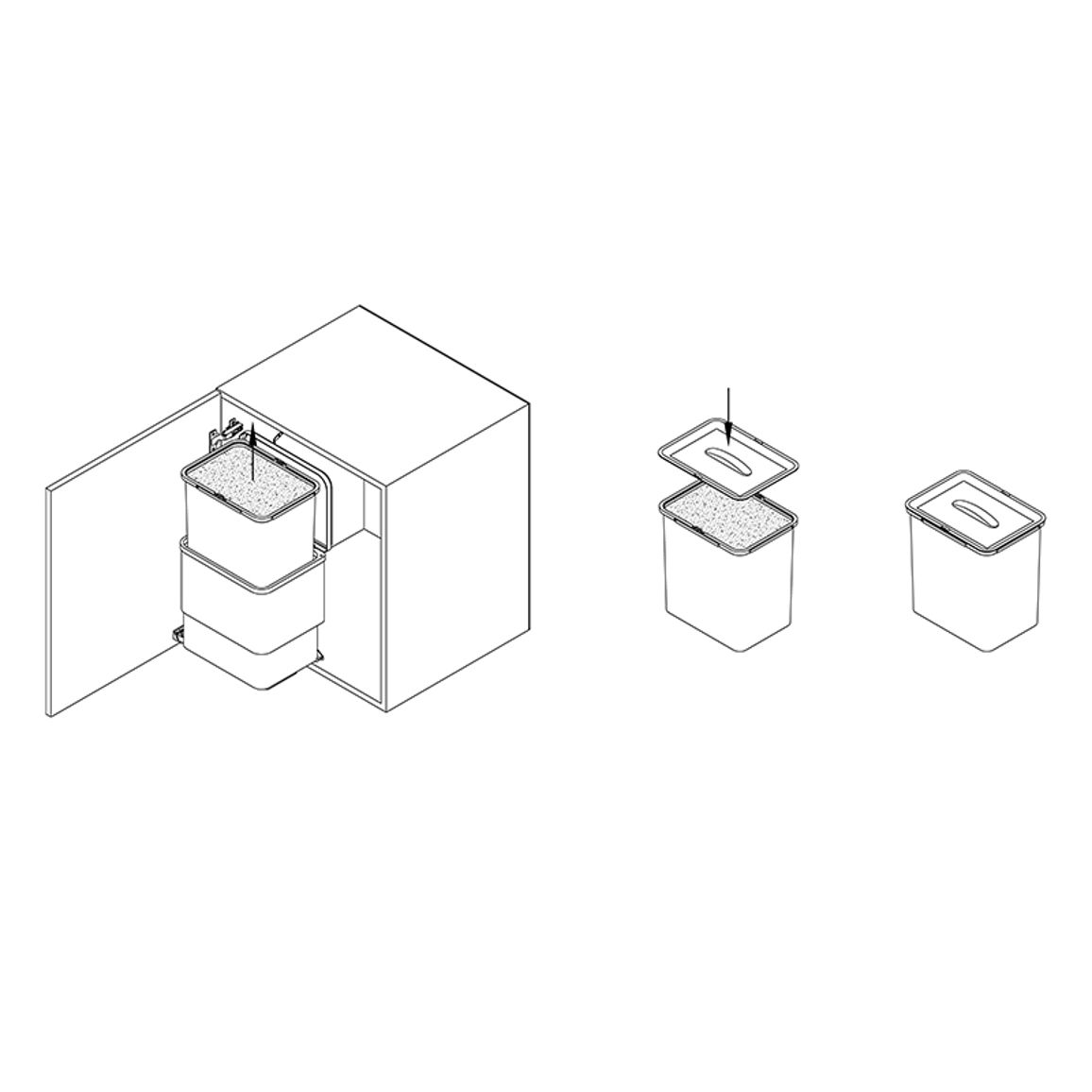 Крышка для ведра 16л Muller Крышка для ведра 16л Muller