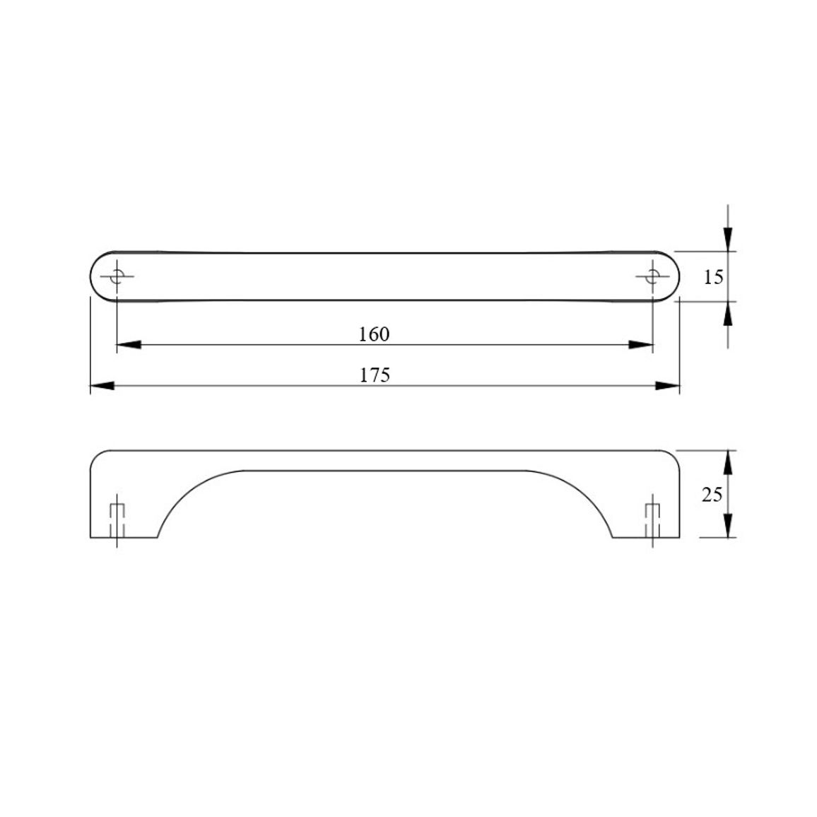 Ручка Marella M 15194.160 графіт Ручка Marella M 15194.160 графіт