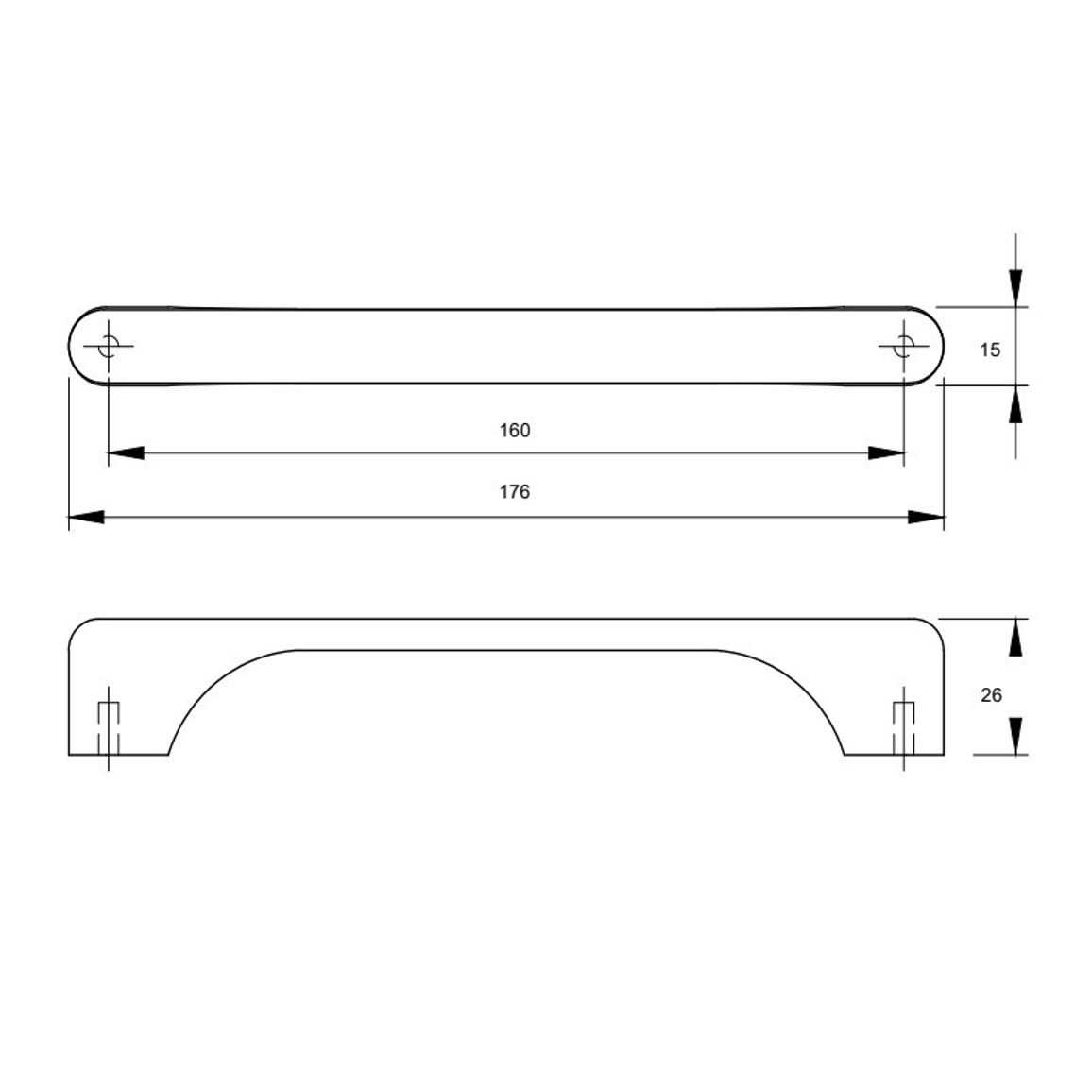 Ручка Marella M 15194.160 мідь Ручка Marella M 15194.160 мідь
