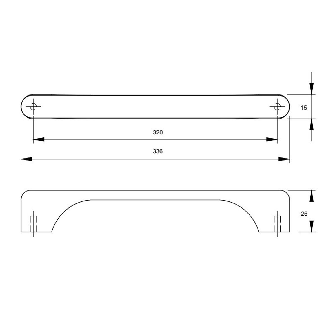 Ручка Marella M 15194.320 мідь Ручка Marella M 15194.320 мідь