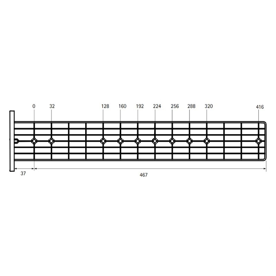 Кондуктор Drilling Jig для напрямних (9257327) Hettich Кондуктор Drilling Jig для напрямних (9257327) Hettich