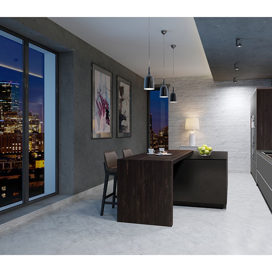 Стеновая панель Luxeform S523 Блеквуд 3050х600х10мм м.п. Стеновая панель Luxeform S523 Блеквуд 3050х600х10мм м.п.