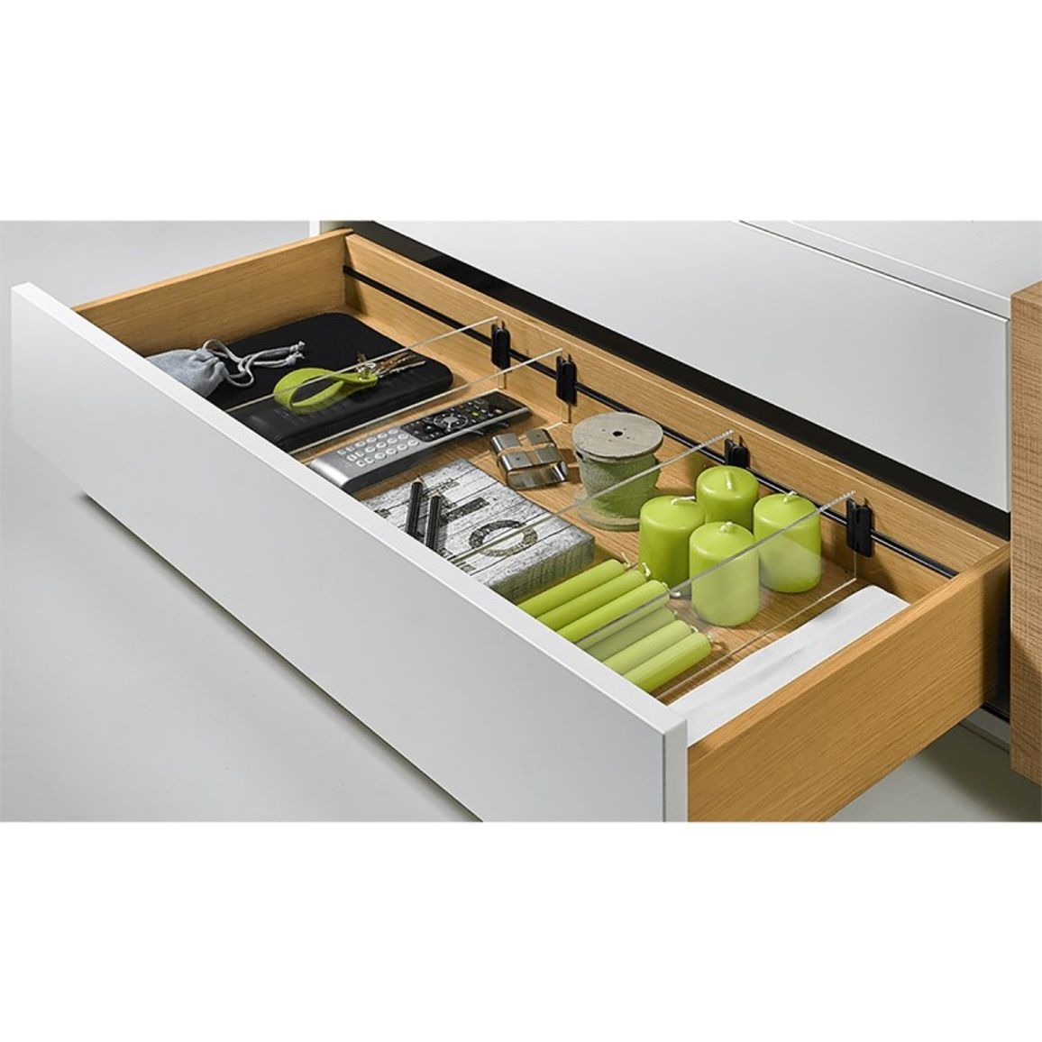 Профіль OrgaStripe L = 1100мм, антрацит (9203254) Hettich Профіль OrgaStripe L = 1100мм, антрацит (9203254) Hettich