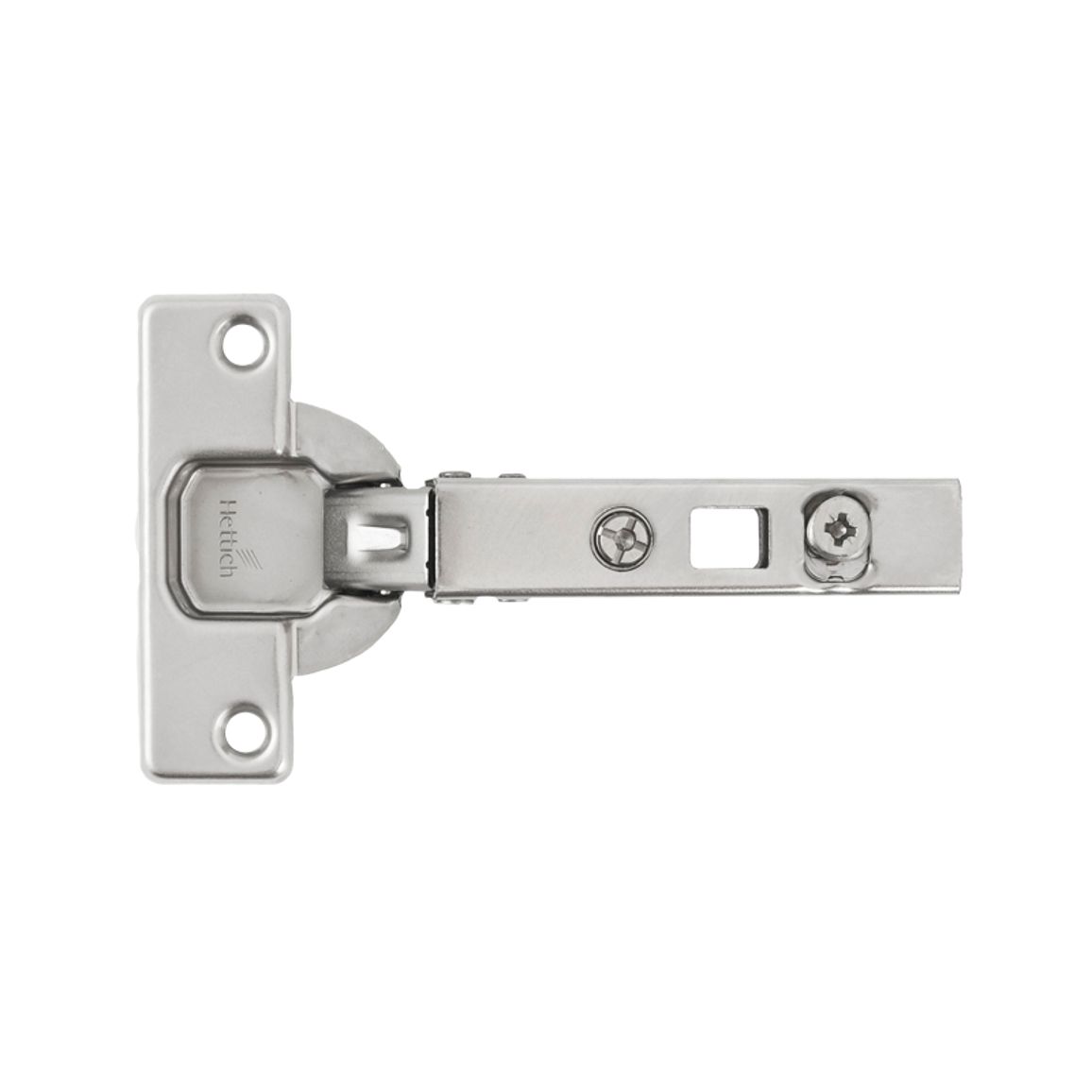 Петля Clip-on, 110°, Intermat 9943, накладная, никель (1029518) Hettich
