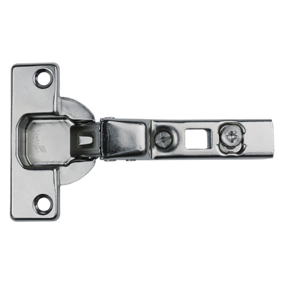 Петля Clip-on, 110°, Intermat 9943, полунакладная, никель (1030620) Hettich Петля Clip-on, 110°, Intermat 9943, полунакладная, никель (1030620) Hettich