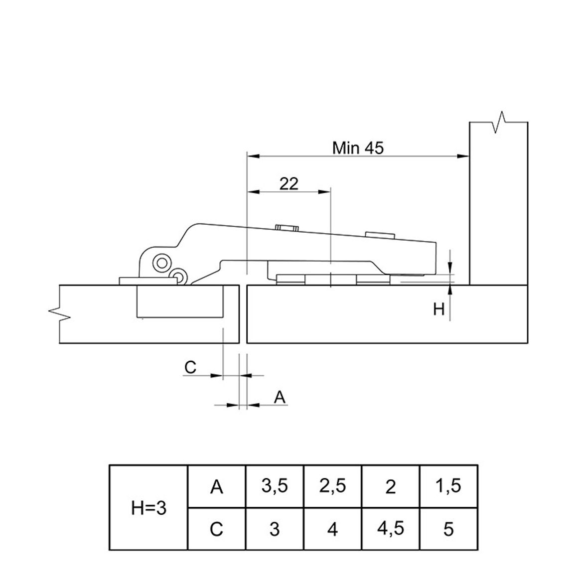 Петля Clip-on, 90°, Intermat 9936, внутренняя, параллельная, никель (77708) Hettich Петля Clip-on, 90°, Intermat 9936, внутренняя, параллельная, никель (77708) Hettich