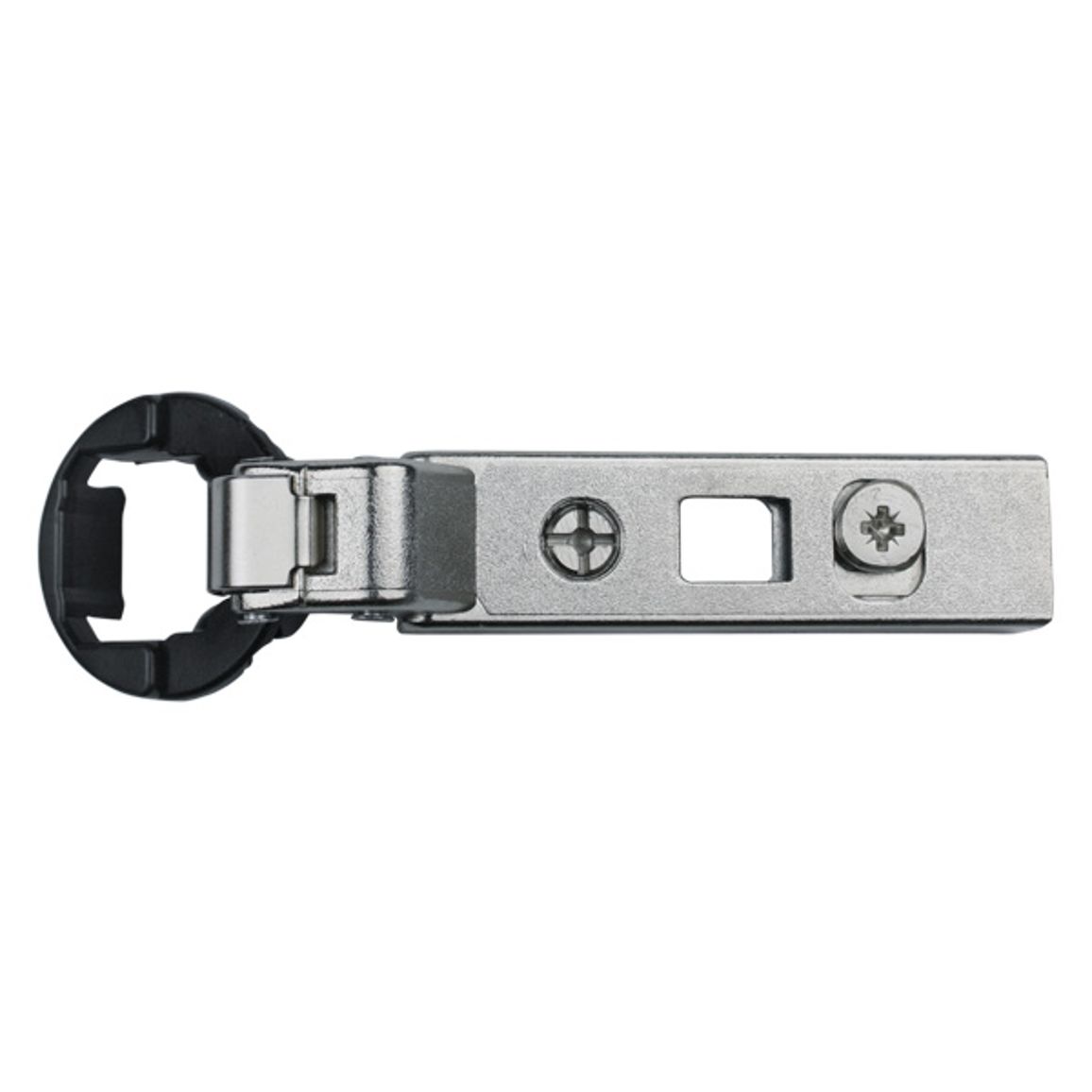 Завіса  Clip-on, 30°,Intermat 9904, внутрішня, для скла, нікель (1072869) Hettich