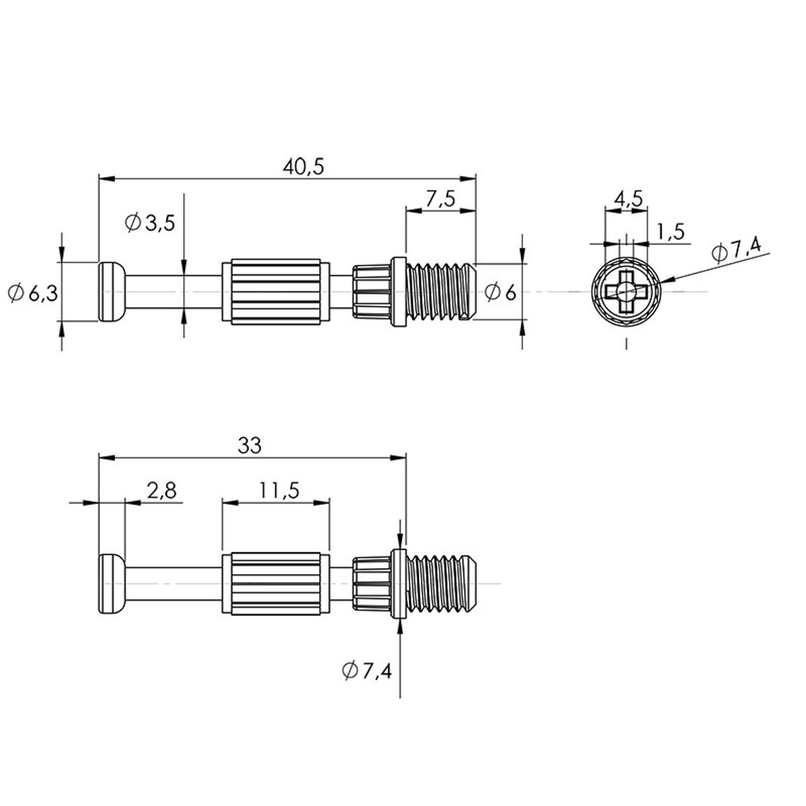 Дюбель Twister под Rastex DU 644, М6 (9047864) Hettich Дюбель Twister под Rastex DU 644, М6 (9047864) Hettich