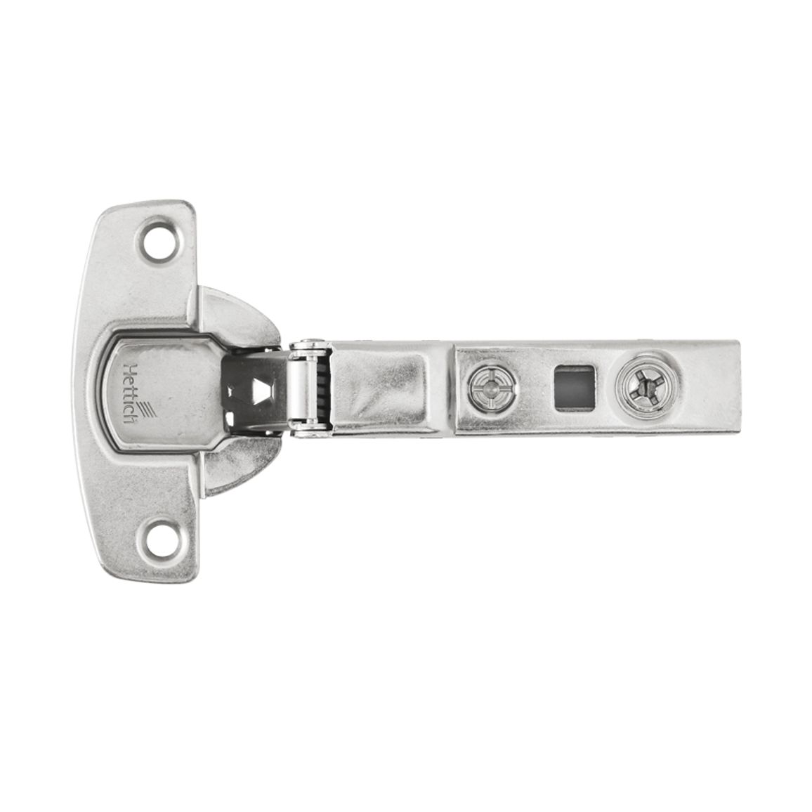 Петля Clip-on, 110°, Sensys 8645i, полунакладная, с доводч., никель (9071206) Hettich Петля Clip-on, 110°, Sensys 8645i, полунакладная, с доводч., никель (9071206) Hettich