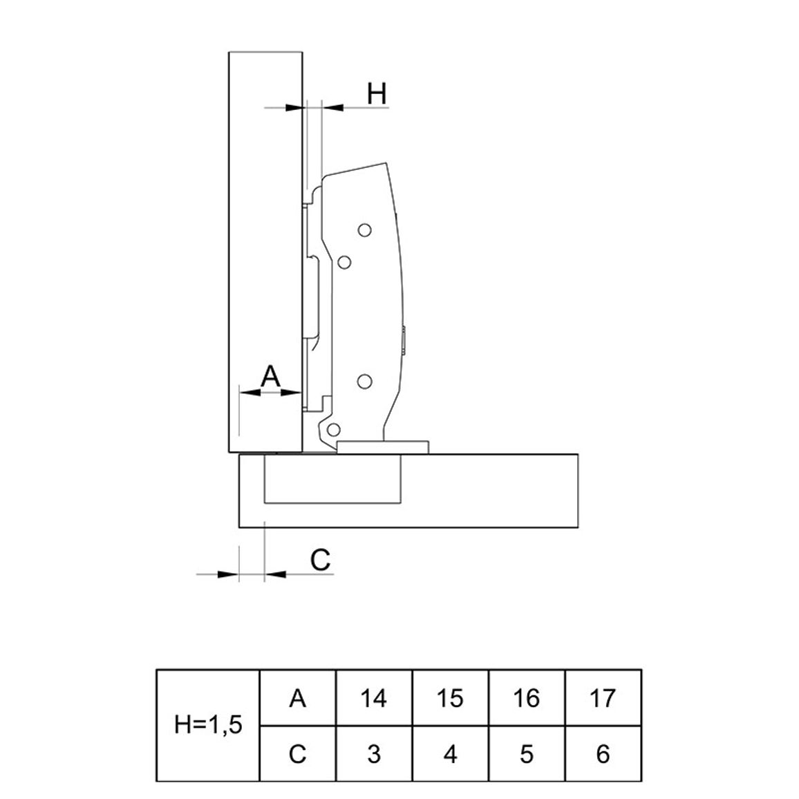 Петля Clip-on, 110°, Sensys 8645i, накладная, с доводч., никель (9071205) Hettich Петля Clip-on, 110°, Sensys 8645i, накладная, с доводч., никель (9071205) Hettich