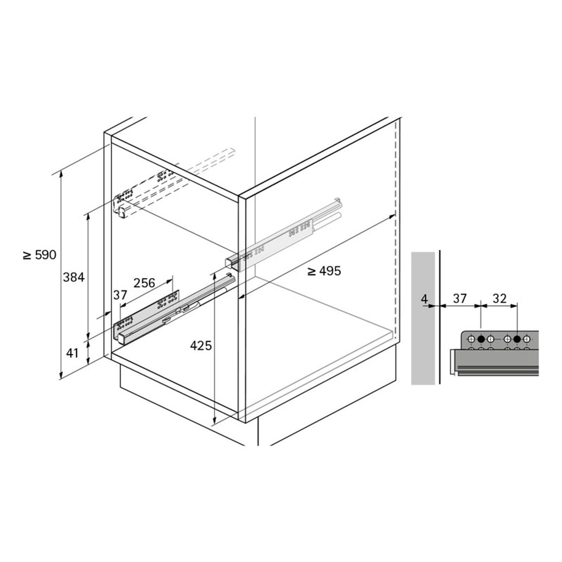 Карго IQ plus W=300мм (9065860) Hettich Карго IQ plus W=300мм (9065860) Hettich