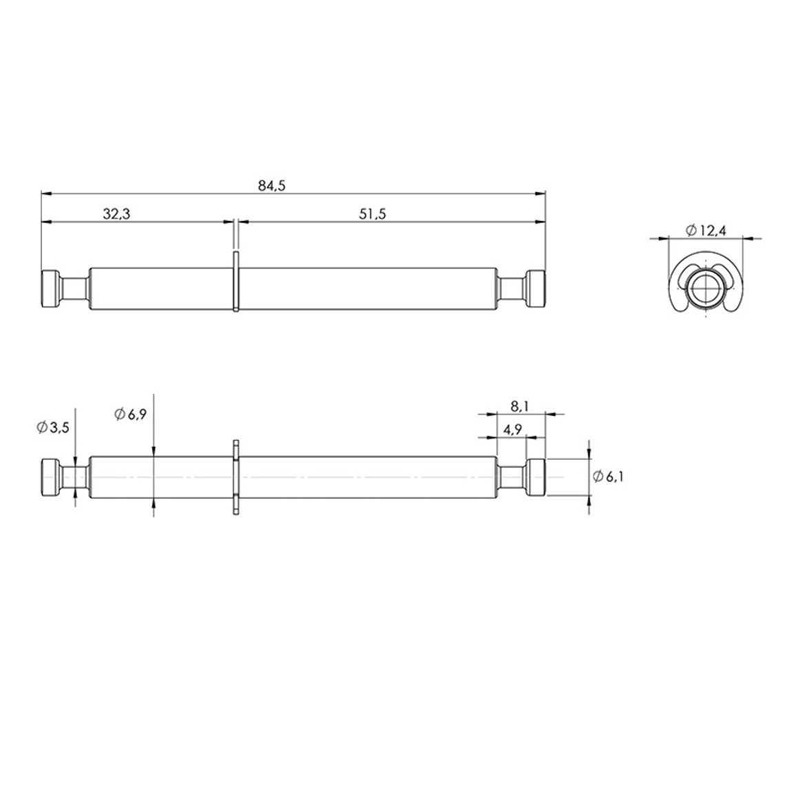 Дюбель двойной под Rastex DU 853 49/30мм (1079580) Hettich Дюбель двойной под Rastex DU 853 49/30мм (1079580) Hettich