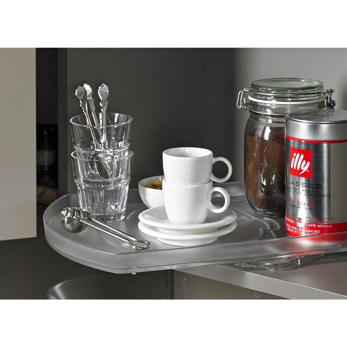 ComfortSpin внутренняя организация пластиковая прозрачная (9325328) Hettich ComfortSpin внутренняя организация пластиковая прозрачная (9325328) Hettich