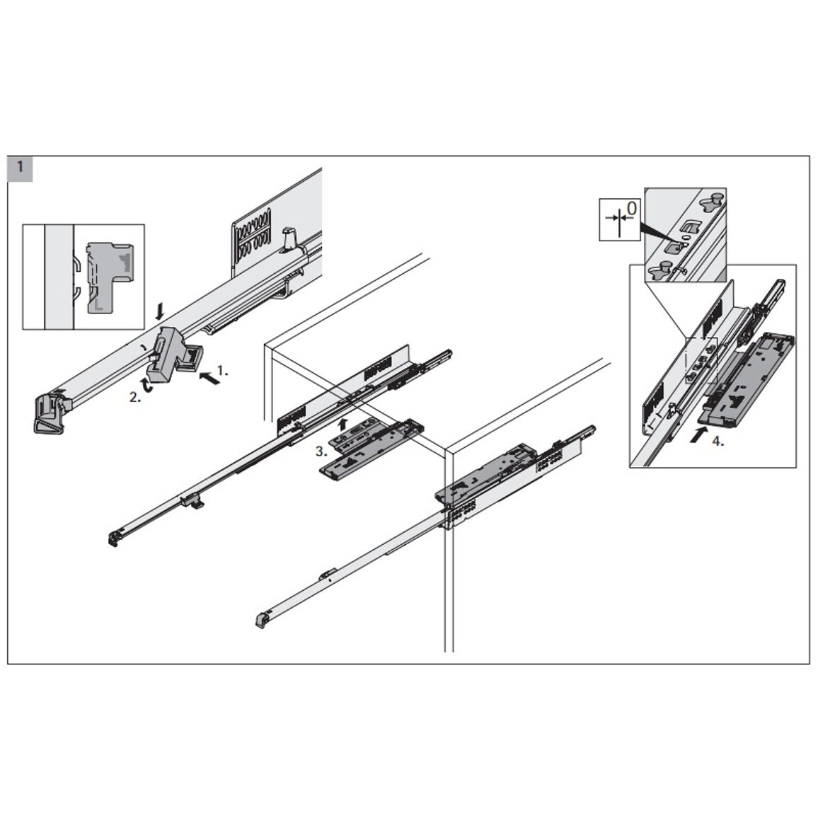 Механізм Push to open Silent до10кг (9257894) Hettich (Quadro YOU / Quadro V6 5D) Механізм Push to open Silent до10кг (9257894) Hettich (Quadro YOU / Quadro V6 5D)