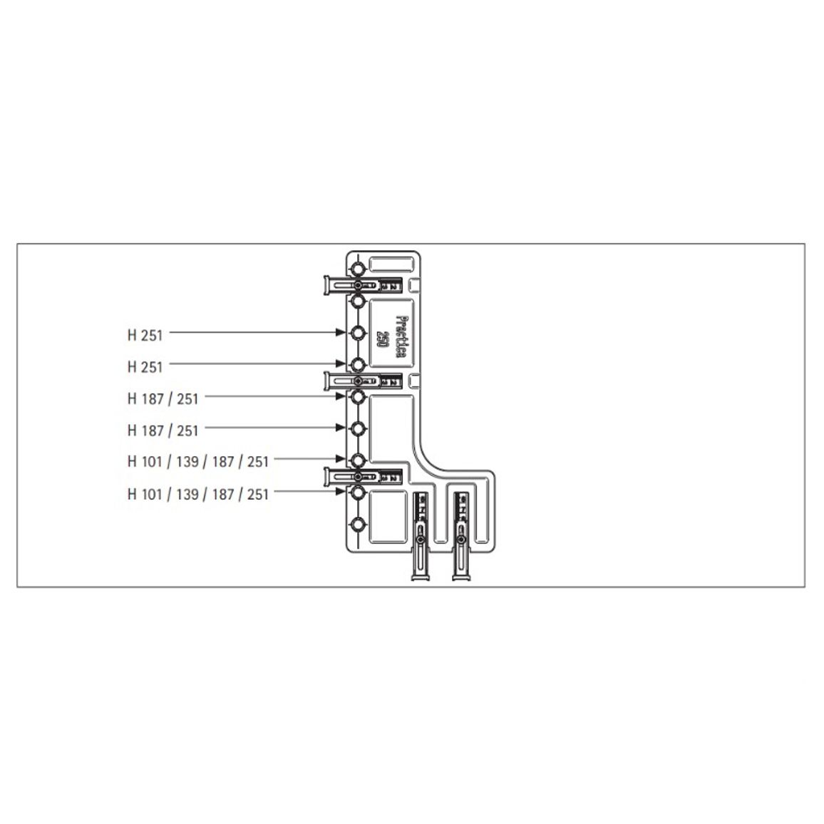 Кондуктор AvanTech YOU 250 (9219328) Hettich Кондуктор AvanTech YOU 250 (9219328) Hettich