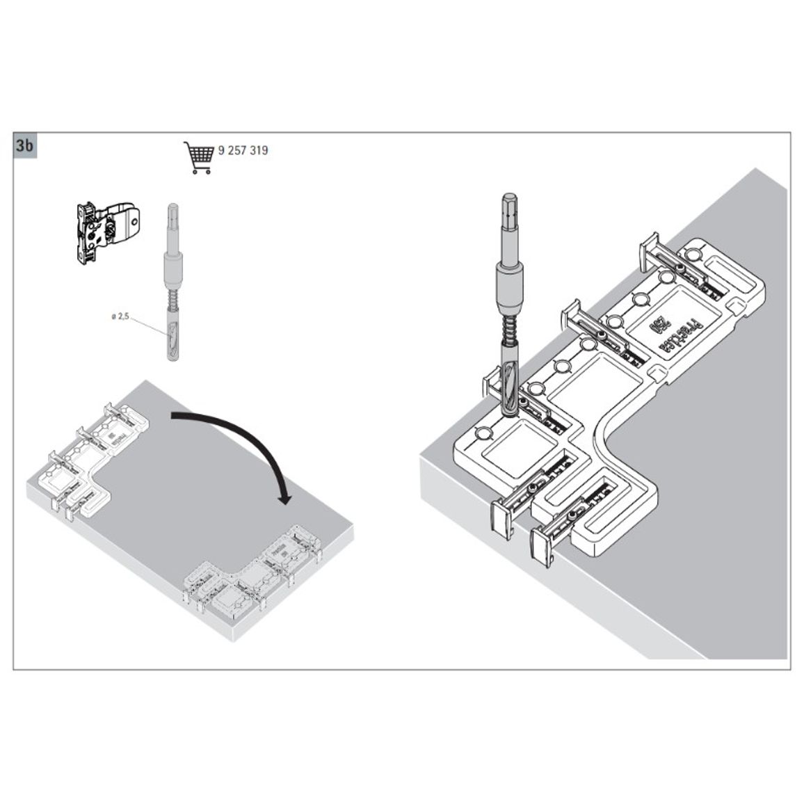 Кондуктор AvanTech YOU 250 (9219328) Hettich Кондуктор AvanTech YOU 250 (9219328) Hettich