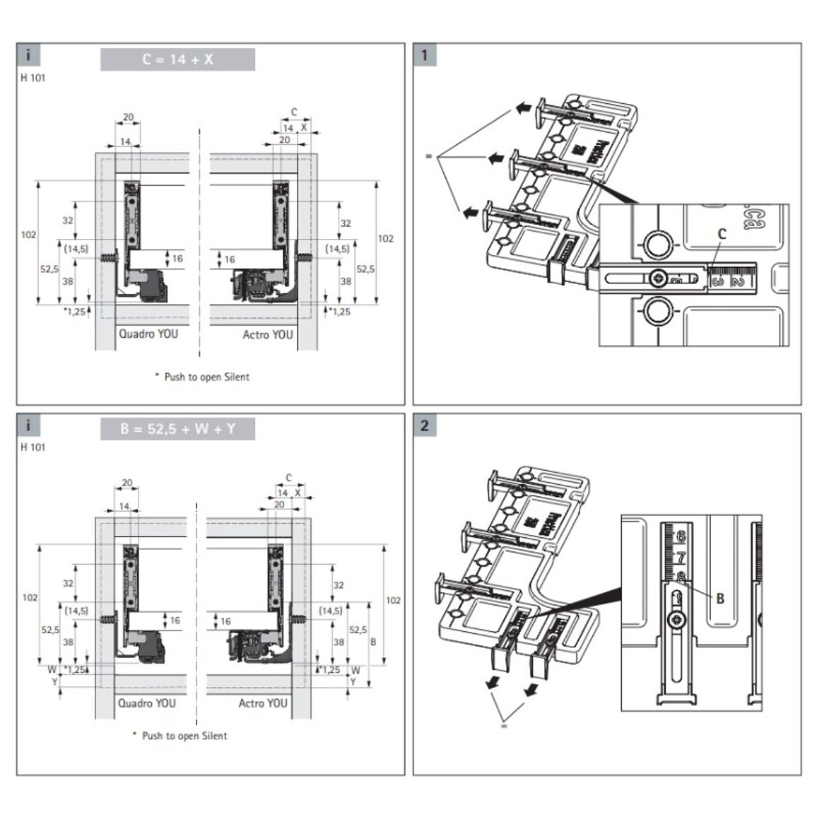 Кондуктор AvanTech YOU 250 (9219328) Hettich Кондуктор AvanTech YOU 250 (9219328) Hettich