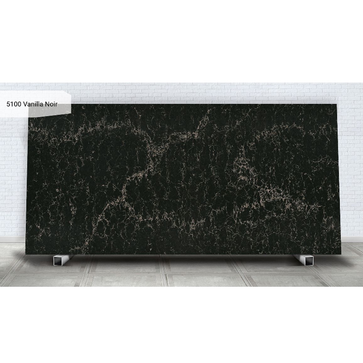 Штучний кварцит Caesarstone 5100 Vanilla Noir 20мм