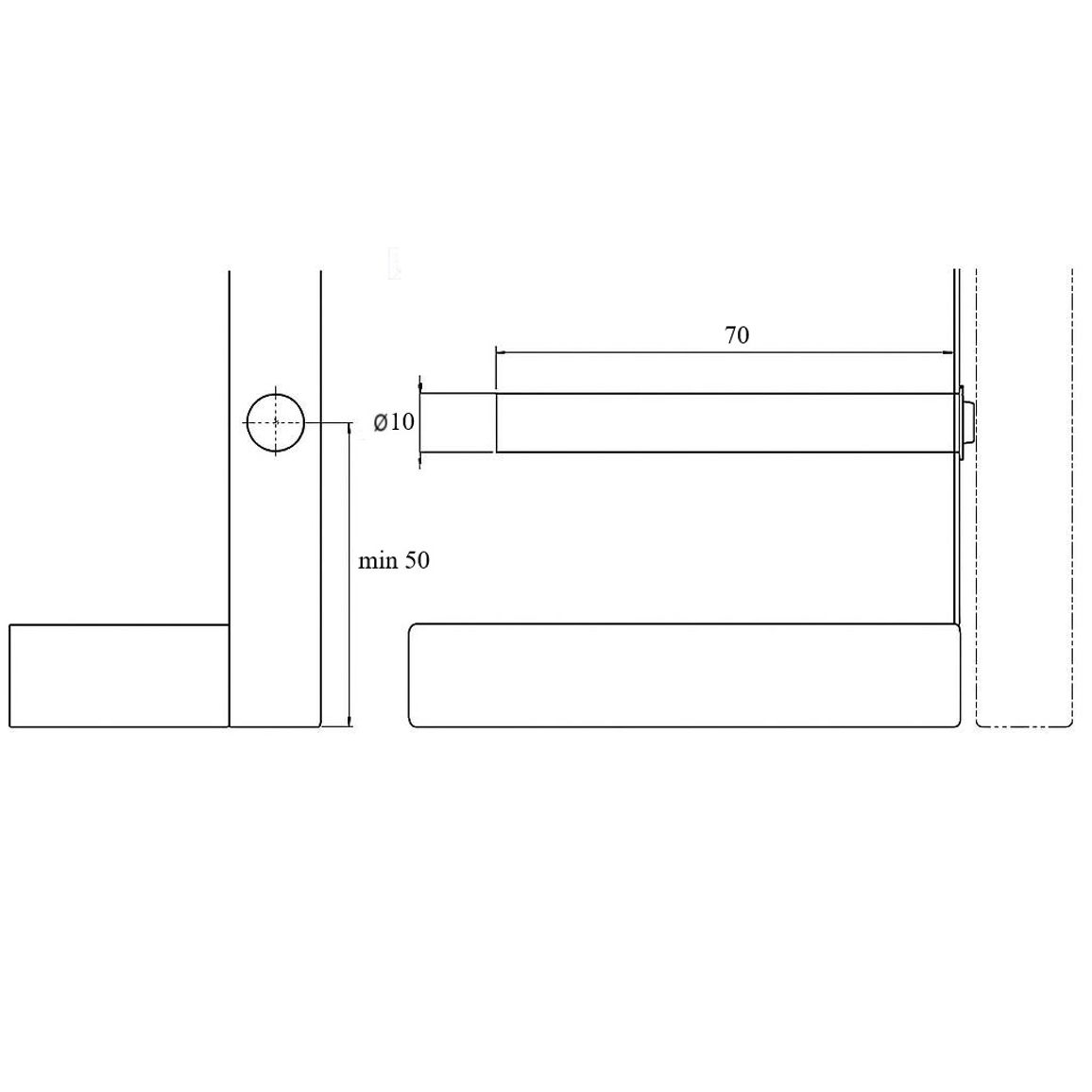 Механизм P2O Magnet, белый, врезной, длинный ход (9089593) Hettich Механизм P2O Magnet, белый, врезной, длинный ход (9089593) Hettich