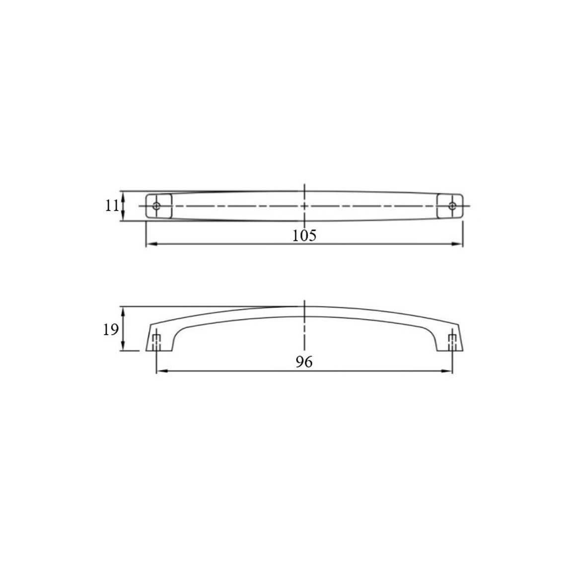Ручка JH 30. 001/96 G4 бронза Ручка JH 30. 001/96 G4 бронза