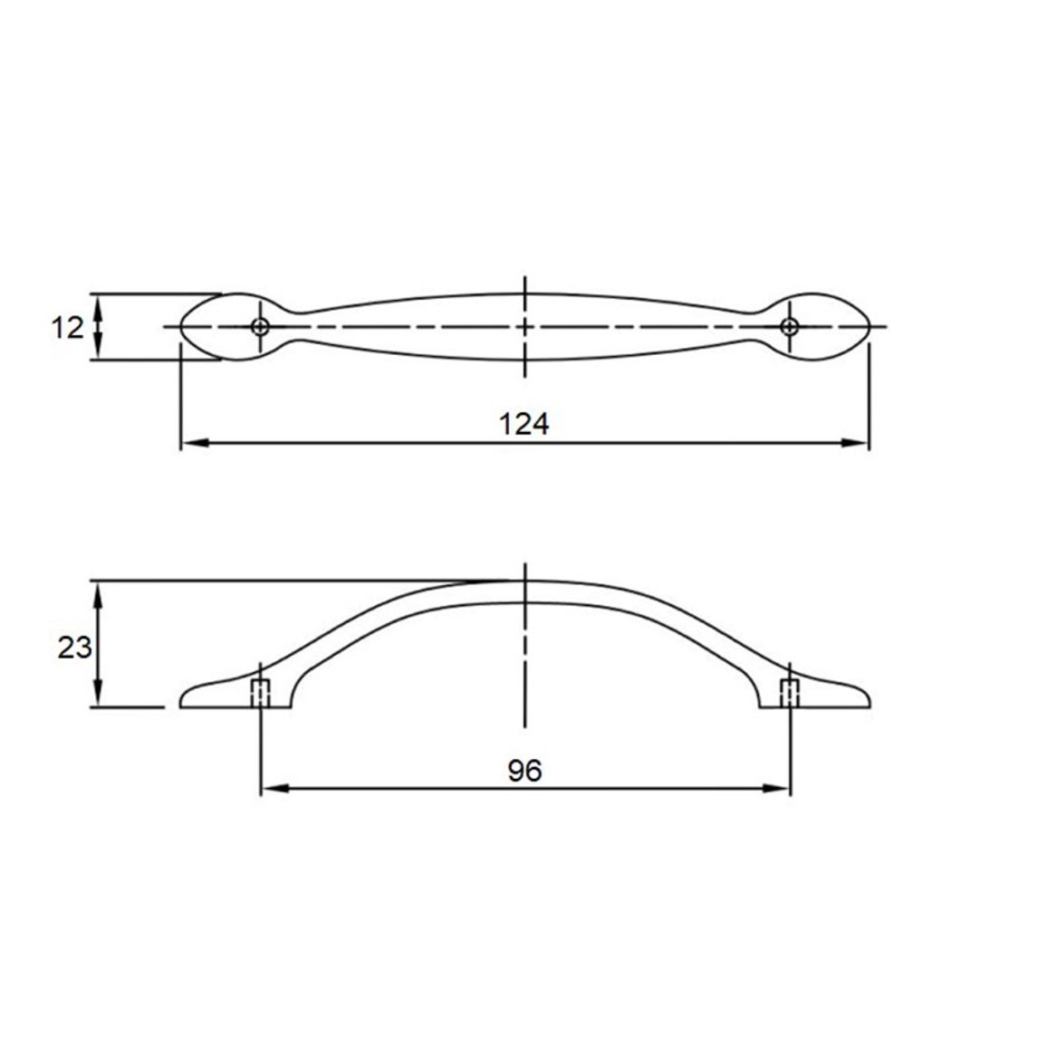 Ручка JH 40. 001/96 G2 хром Ручка JH 40. 001/96 G2 хром