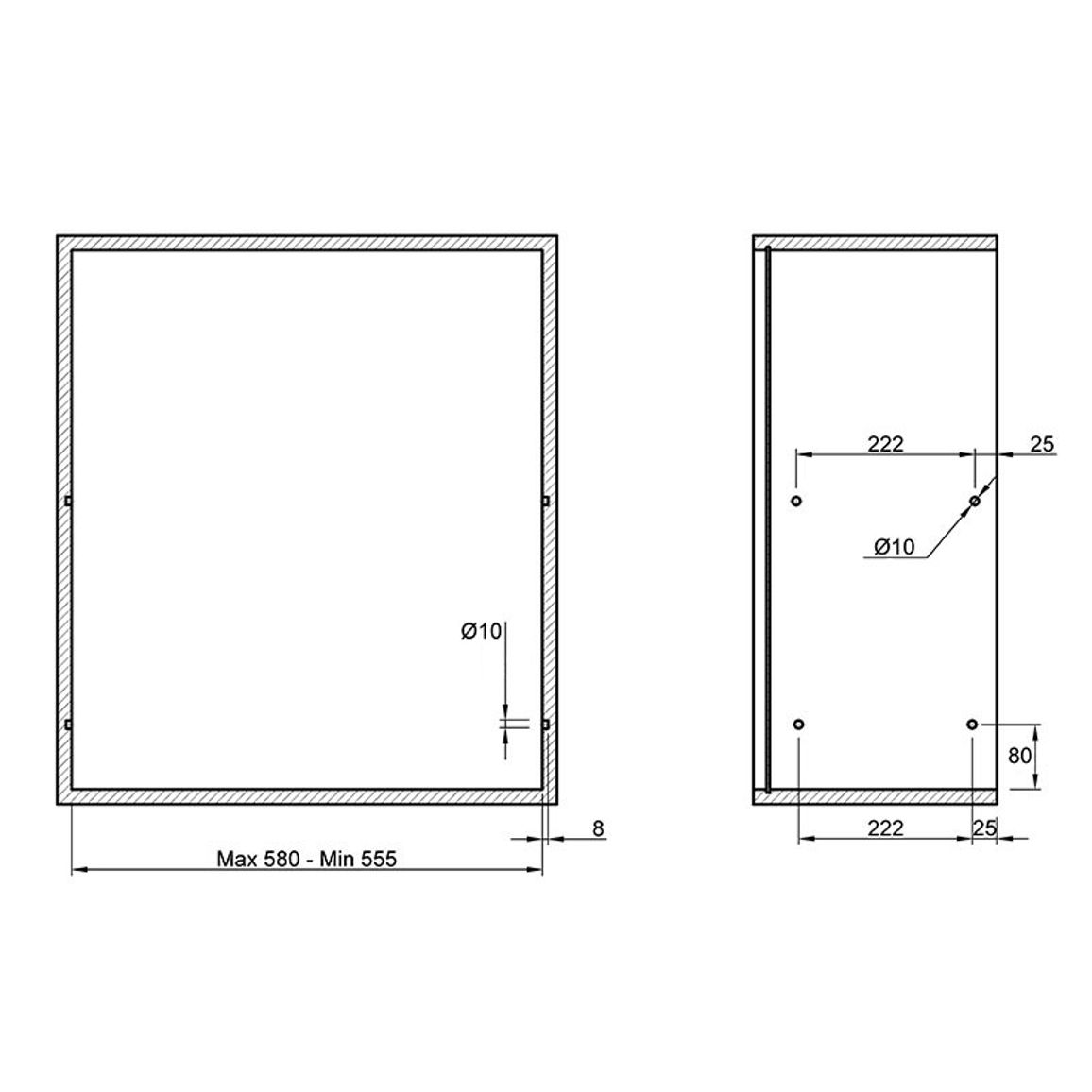 Сушарка для посуду 600мм (нерж.сталь) Muller Сушарка для посуду 600мм (нерж.сталь) Muller