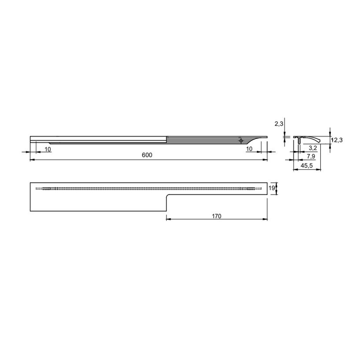 Ручка Ferro Fiori M 0013.600 черный
