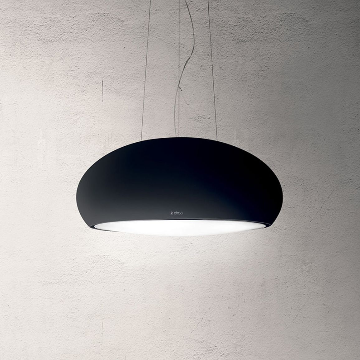 Вытяжка Островная SEASHELL BL/F/80 Черная ELICA