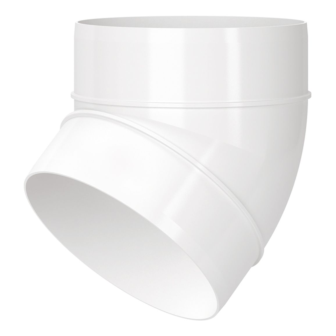Колено d 100 под 45° VENTS (121-45) Колено d 100 под 45° VENTS (121-45)
