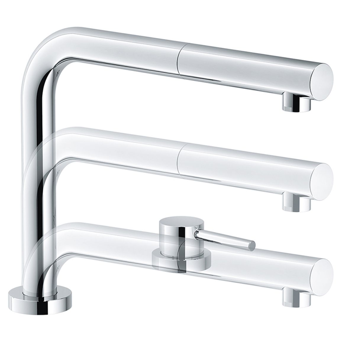 Смеситель Active Window Pull Out хром Franke (115.0486.978)