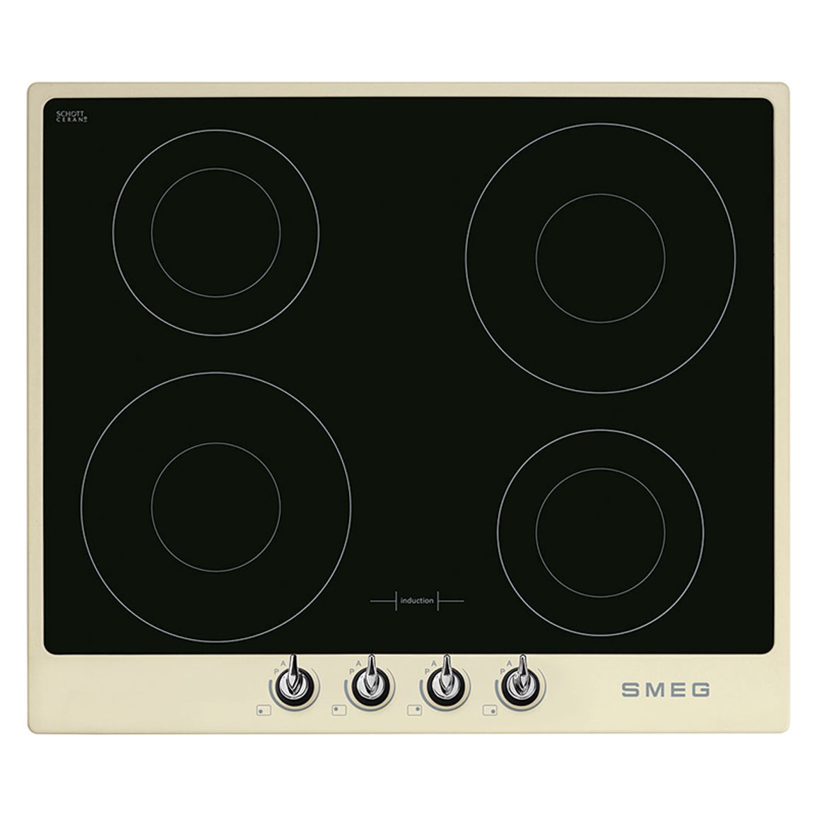 Индукционная поверхность SI964PM Smeg Индукционная поверхность SI964PM Smeg