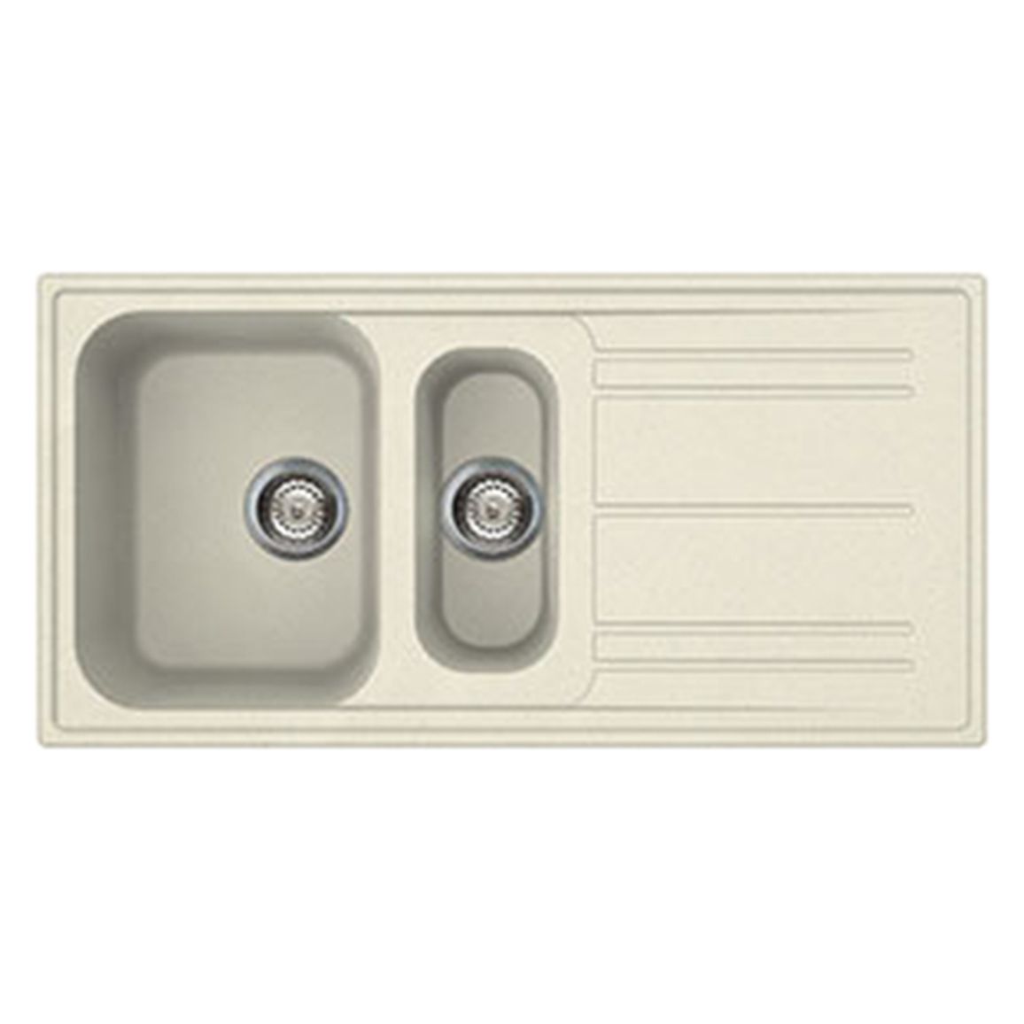 Мойка гранит Rigae кремовый LZ102P Smeg