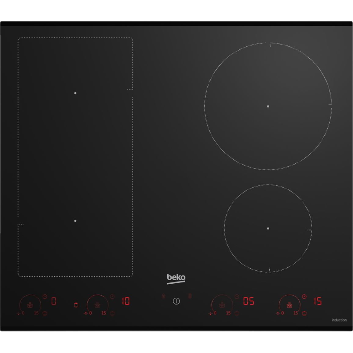 Индукционная поверхность HII64822UFT Beko Индукционная поверхность HII64822UFT Beko