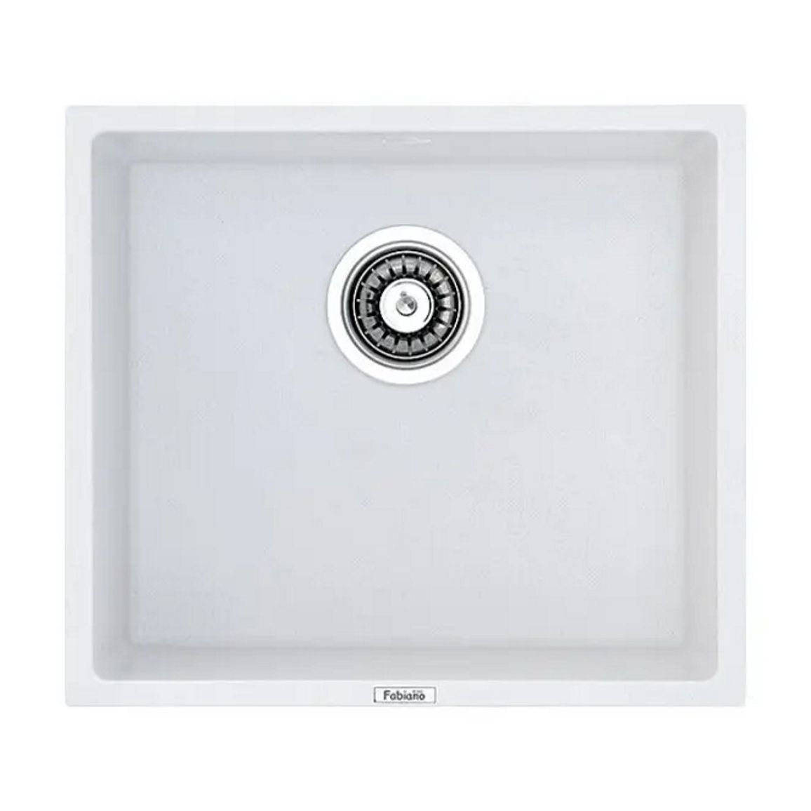 Мойка гранит Quadro 45x40 белый Fabiano Мойка гранит Quadro 45x40 белый Fabiano