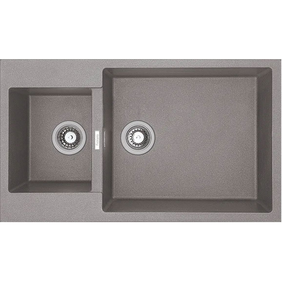 Мийка граніт Quadro 86x50x15 бетон Fabiano Мийка граніт Quadro 86x50x15 бетон Fabiano