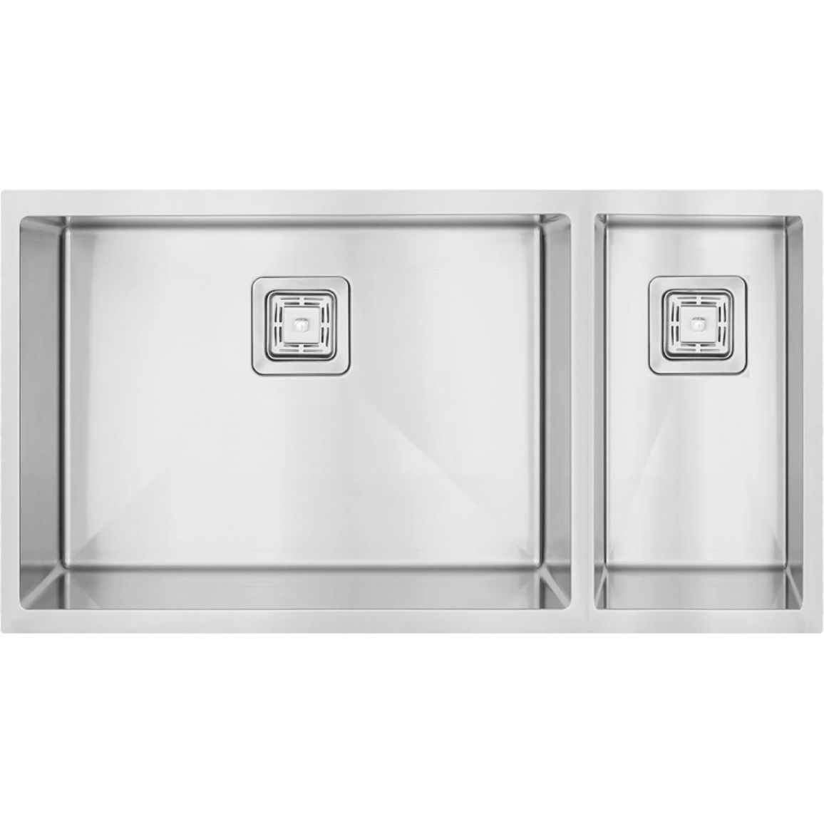 Мийка нерж. Quadro 74х1,5 ліва  (мпс) Fabiano