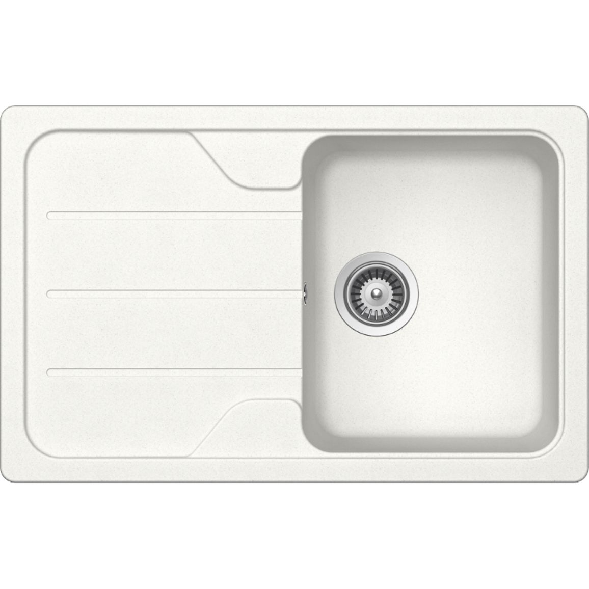 Мийка SIMPLA 45-S TG Tegranit білий Teka (40144525) Мийка SIMPLA 45-S TG Tegranit білий Teka (40144525)