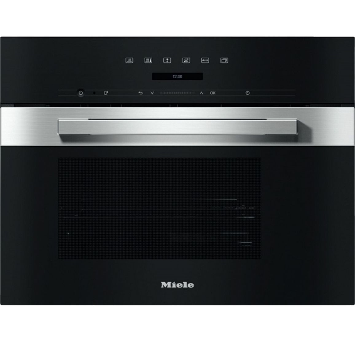 Встраиваемая пароварка, 45 см DG 7240 CLST нержавеющая сталь Miele