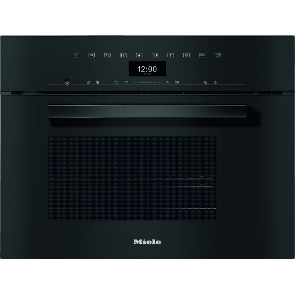 Встраиваемая пароварка, 45 см DG 7440 OBSW черный обсидиан Miele Встраиваемая пароварка, 45 см DG 7440 OBSW черный обсидиан Miele