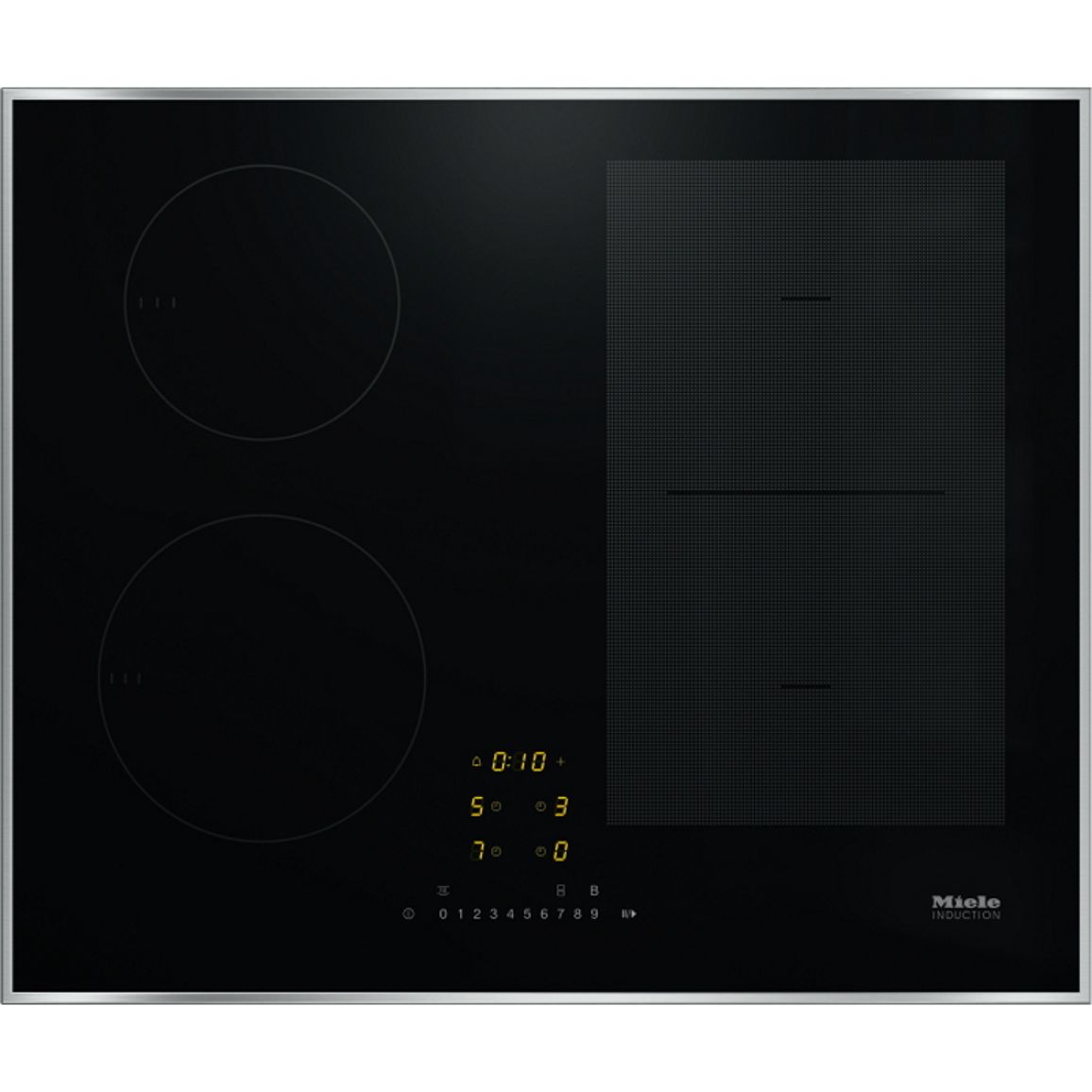 Индукционная варочная поверхность KM 7464 FR черная Miele Индукционная варочная поверхность KM 7464 FR черная Miele