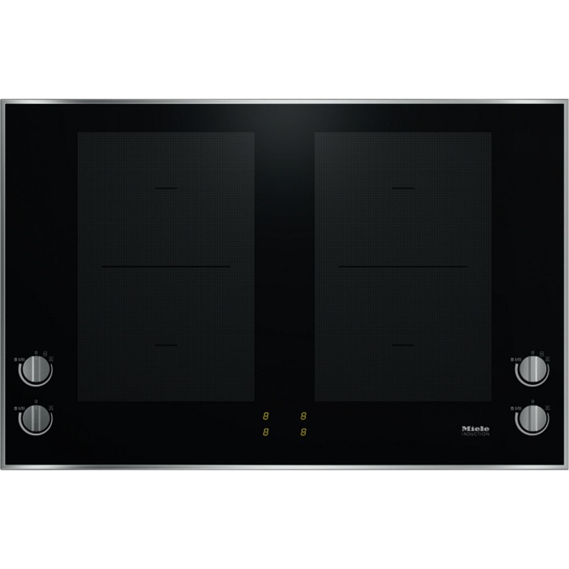 Индукционная варочная поверхность KM 7174 FR черная Miele Индукционная варочная поверхность KM 7174 FR черная Miele