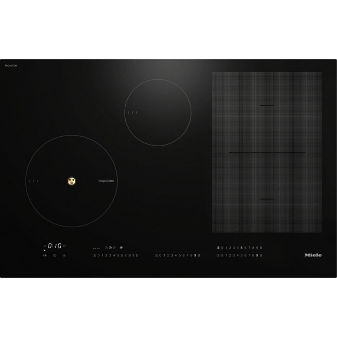 Индукционная варочная поверхность KM 7879 FL черная Miele Индукционная варочная поверхность KM 7879 FL черная Miele