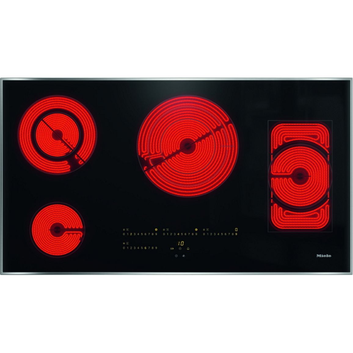 Варильна поверхня Hi-Light KM 6565 FR чорна Miele Варильна поверхня Hi-Light KM 6565 FR чорна Miele