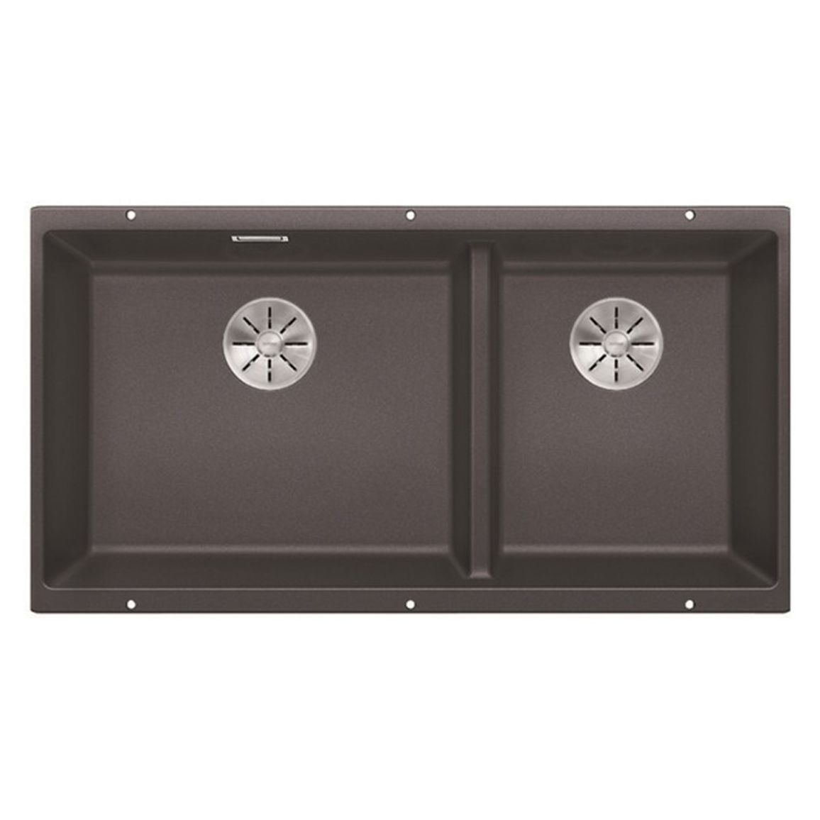 Мойка SUBLINE 480/320-U SILGRANIT (мпс.) темная скала BLANCO (523585)