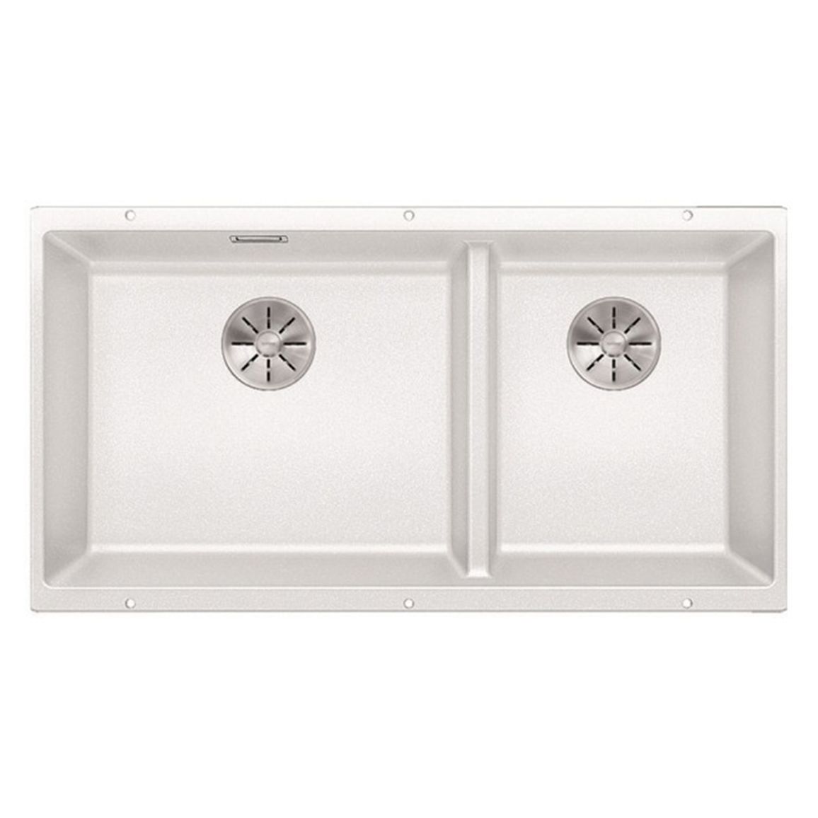 Мойка SUBLINE 480/320-U SILGRANIT (мпс.) белый BLANCO (523588)