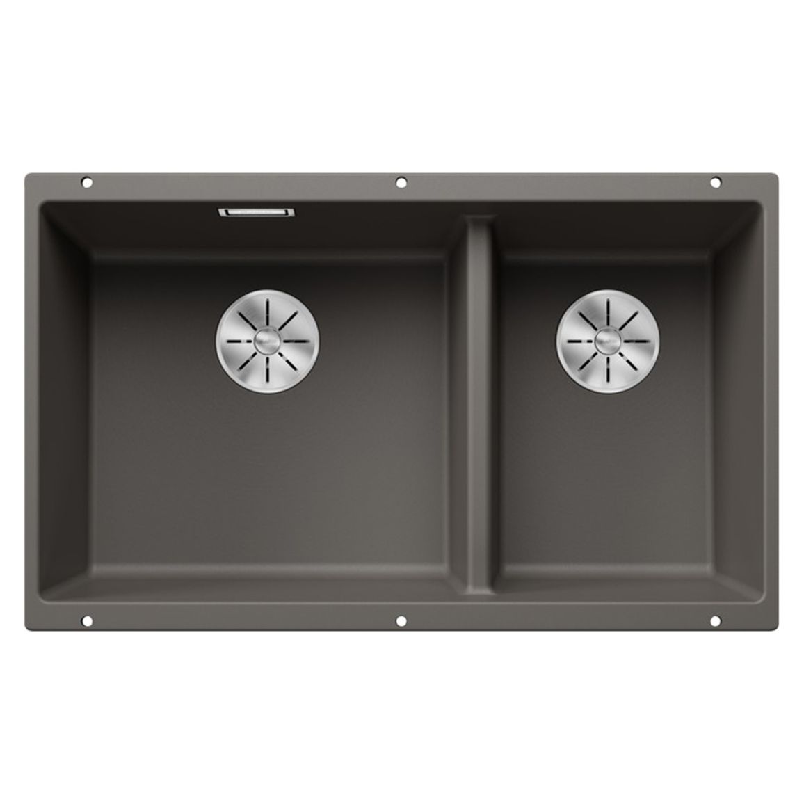 Мойка SUBLINE 430/270-U SILGRANIT (мпс.) вулканический серый BLANCO (527350) Мойка SUBLINE 430/270-U SILGRANIT (мпс.) вулканический серый BLANCO (527350)